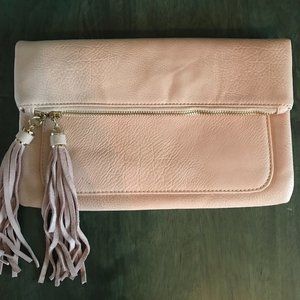 Palest Pink Leather Bag